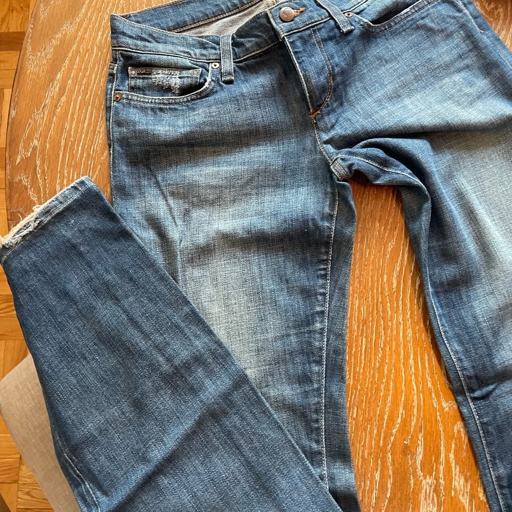 Joe’s Socialite Bootcut Distressed Jeans